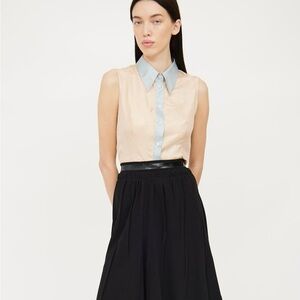 Vintage Prada silk shirt small/x-small